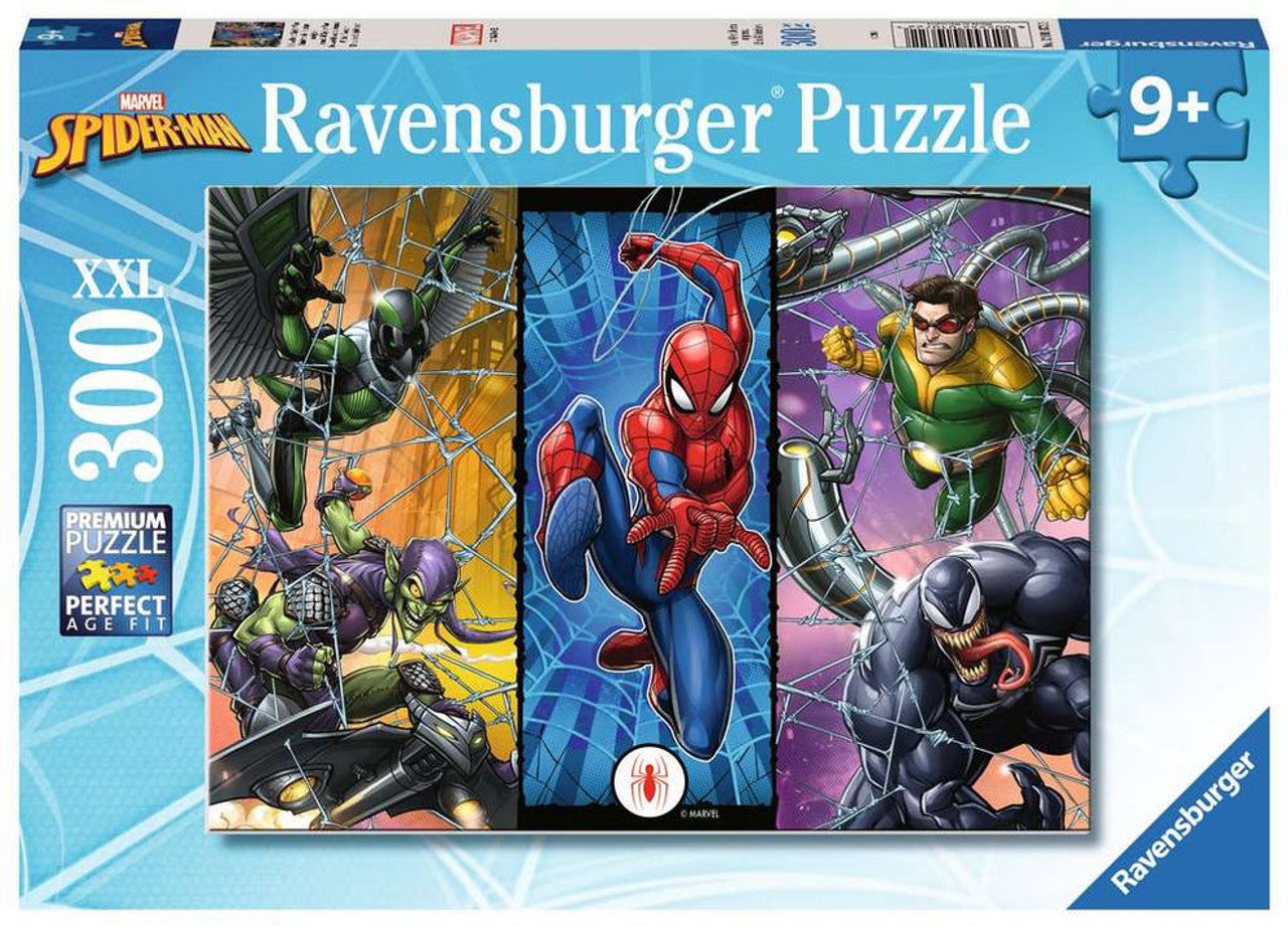 Ravensburger - Puzzle Spider-Man, 300 Pezzi XXL, Età Raccomandata 9+ Anni