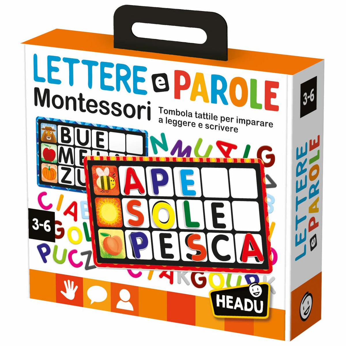 Lettere e Parole Montessori - HEADU
