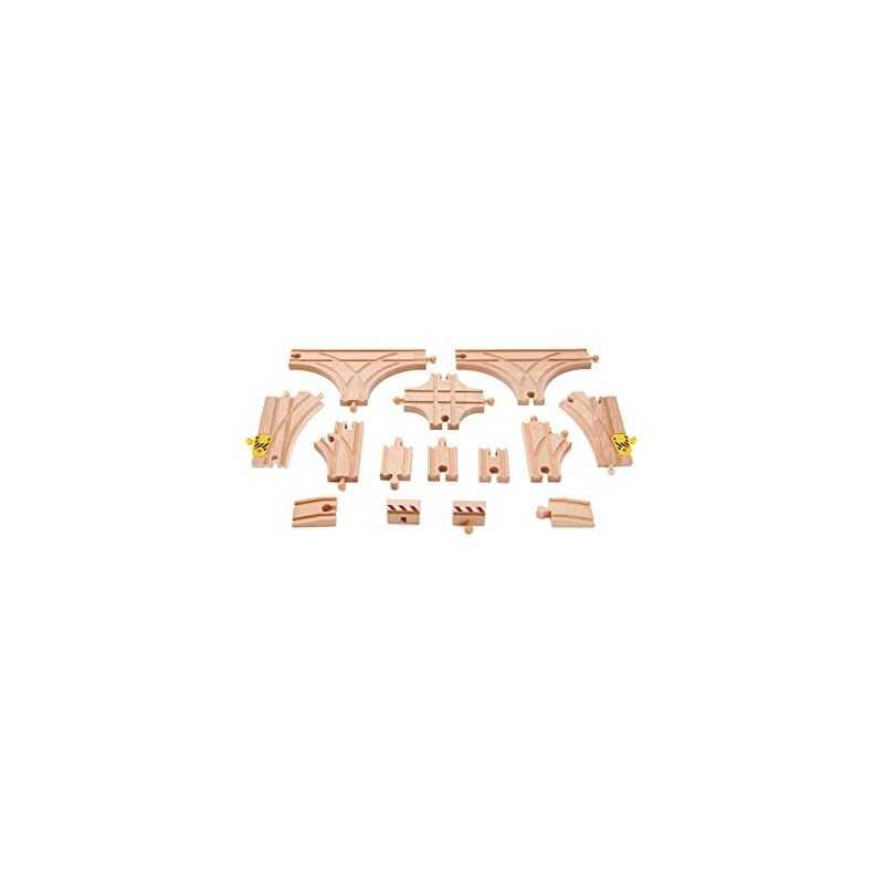 Advanced Track-Building Kit Hape - toysvaldichiana.it