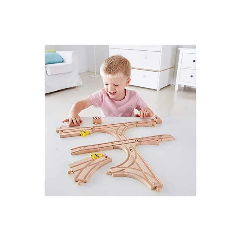 Advanced Track-Building Kit Hape - toysvaldichiana.it