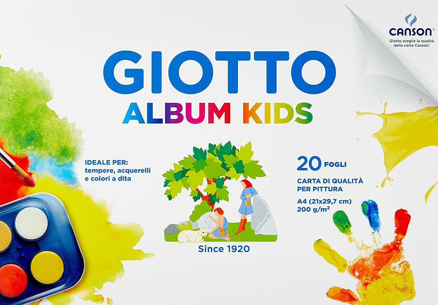 Album Kids A4 20 Fogli Pittura FILA - toysvaldichiana.it