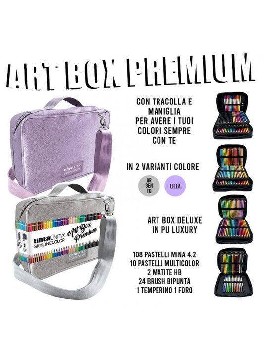 Tinta Unita Astucci Premium  144 pezzi