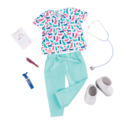 Og dolls  Our Generation  Set Veterinario Healthy Paws Per Bambole 46 Cm