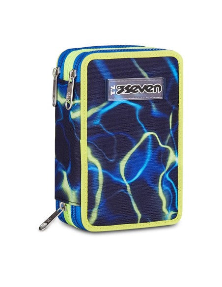 Astuccio  3 Zip Seven Electricvibe Boy 300102634-550