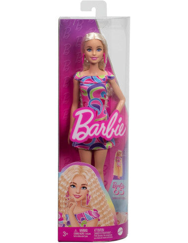 Barbie - Bambola Fashionistas n. 223 da Collezione 65° Anniversario, con Capelli ondulati biondi