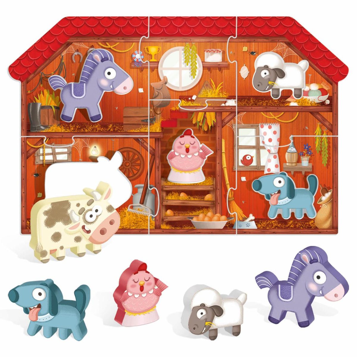 First Puzzle Farm Montessori - immagine 2