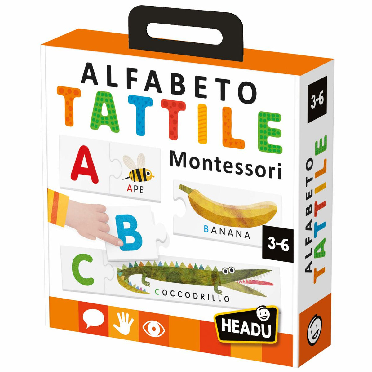 Alfabeto Tattile Montessori - HEADU
