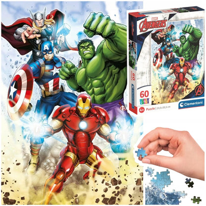 Clementoni Puzzle 60 Pezzi - Avenger eta 4+