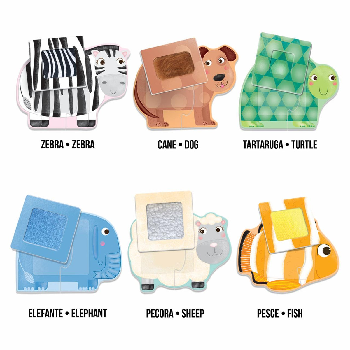 Tactile Animals Montessori - immagine 4