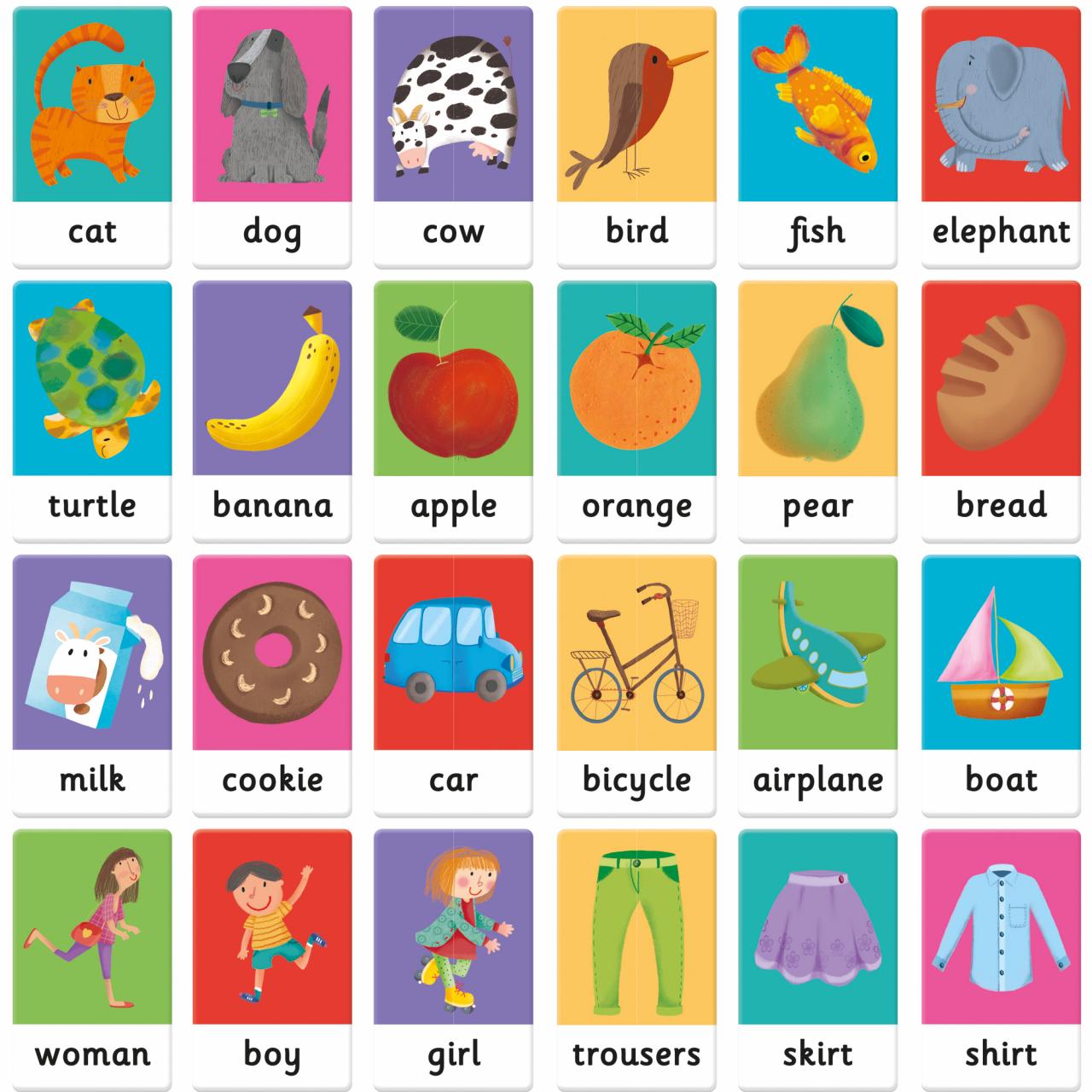 Maxi Flashcards Montessori Baby Headu 2-4 anni