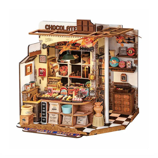 Henry's Chocolate Shop (DG174) Miniature Robotime