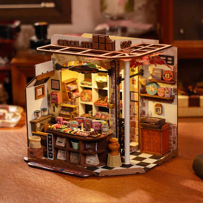Henry's Chocolate Shop (DG174) Miniature Robotime
