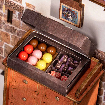 Henry's Chocolate Shop (DG174) Miniature Robotime