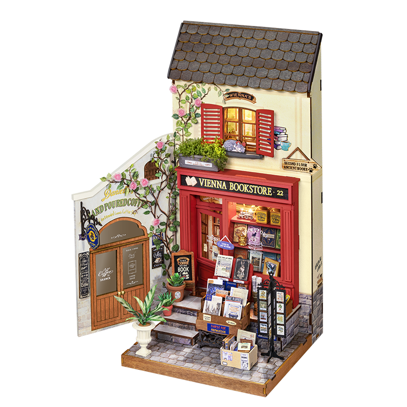 Rolife Vienna Bookstore – Casa in miniatura DG183