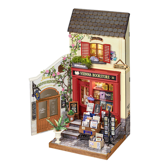 Rolife Vienna Bookstore – Casa in miniatura DG183