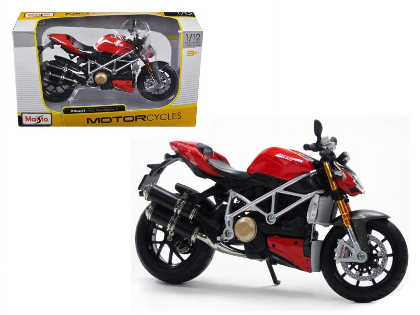 Maisto Moto Assortite Scala 1:12
