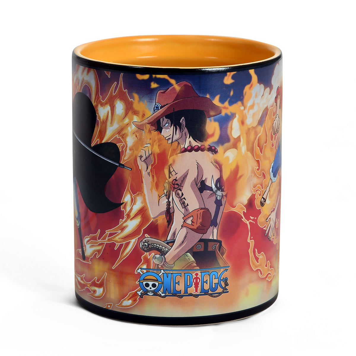 Tazza termica One Piece Luffy e Sabo 460 ml