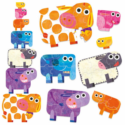 Giant Progressive Puzzle The Farm - immagine 2