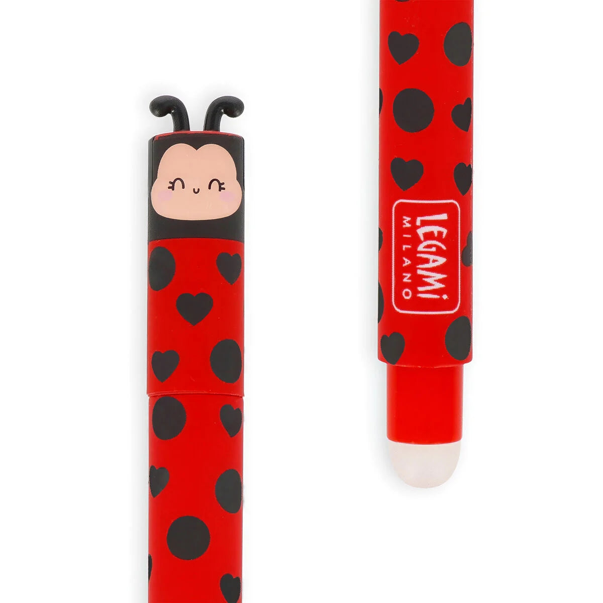 Legami Penna gel cancellabile Ladybug