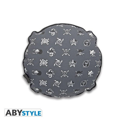 One Piece Cuscino Teschio con Stemma della Ciurma 32 cm ABYStyle
