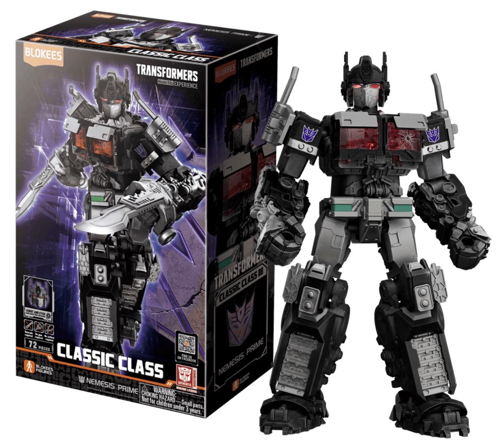 Blokees Figures Transformers  - Nemesis Prime - Model Kit Classic Class Blokees