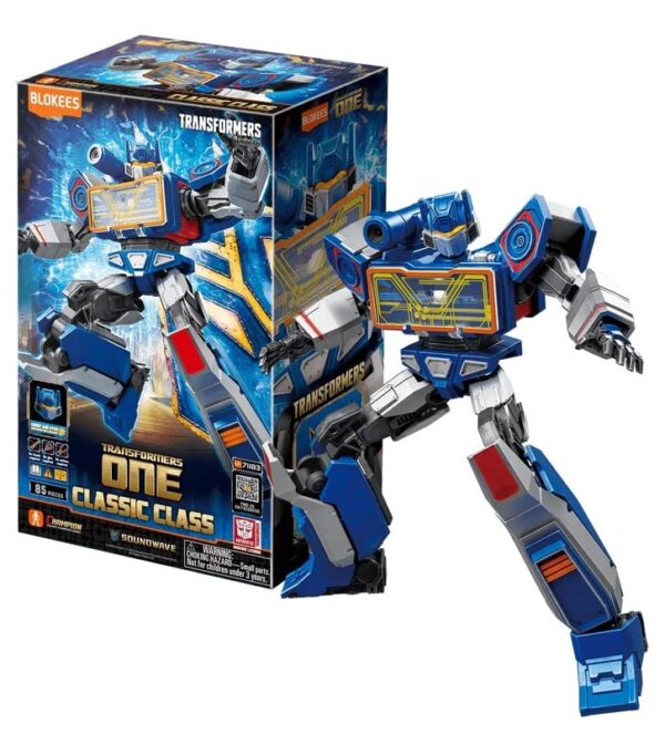 TRANSFORMERS SOUNdWAVE MOV 8 CLS C 17 MK Model Kit Blokees
