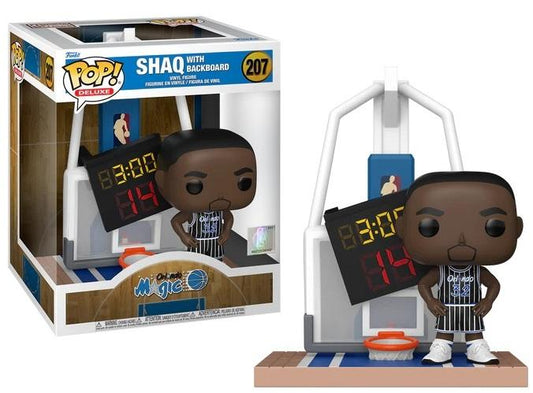 Nba Legends Pop! Sports Deluxe Vinile Figura Shaq W/backboard 16 Cm Funko