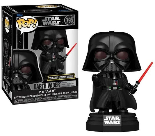 funko Pop Star Wars Darth Vader Light ans sound