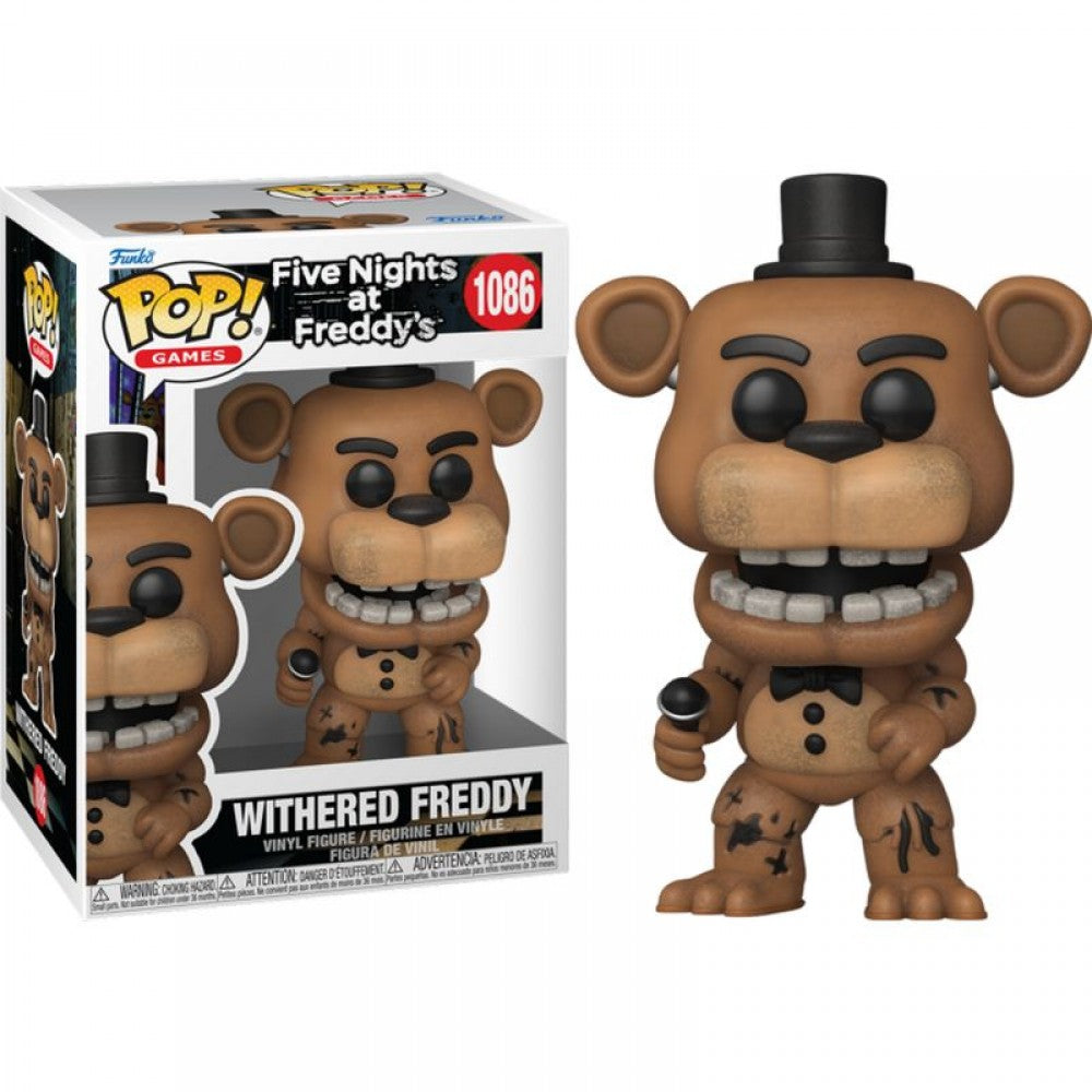 Funko Pop! Games Five Nights at Freddy's – Withered Freddy #1086
