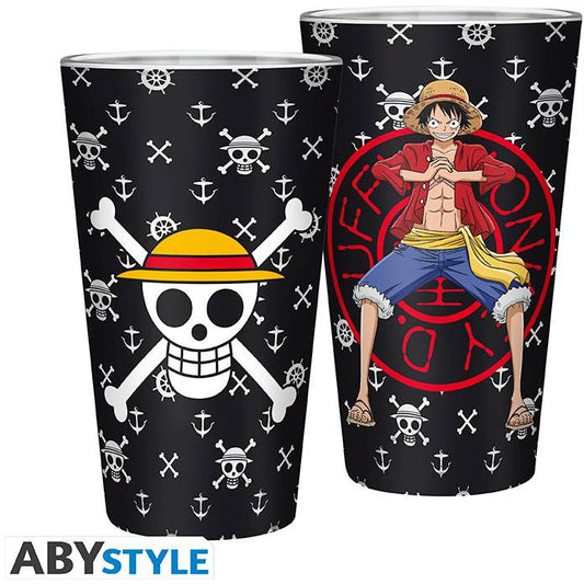 Bicchiere Di Luffy Di One Piece