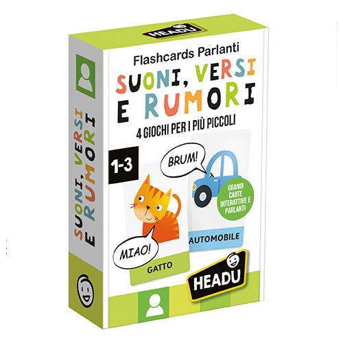 Headu Flashcards Parlanti Suoni, Versi e Rumori