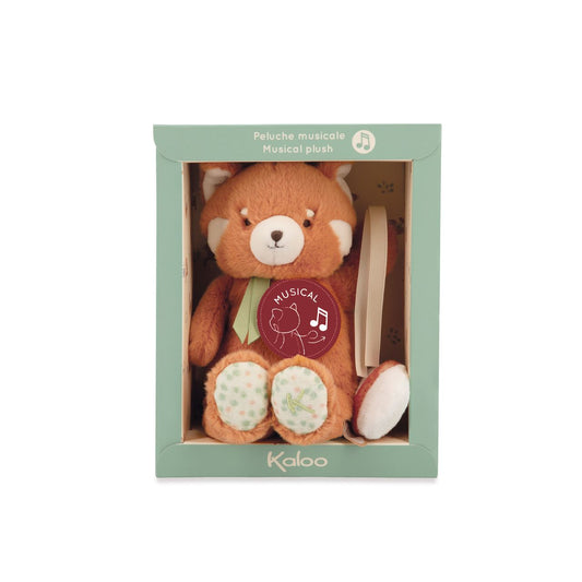 Kaloo – Peluche panda rosso musicale