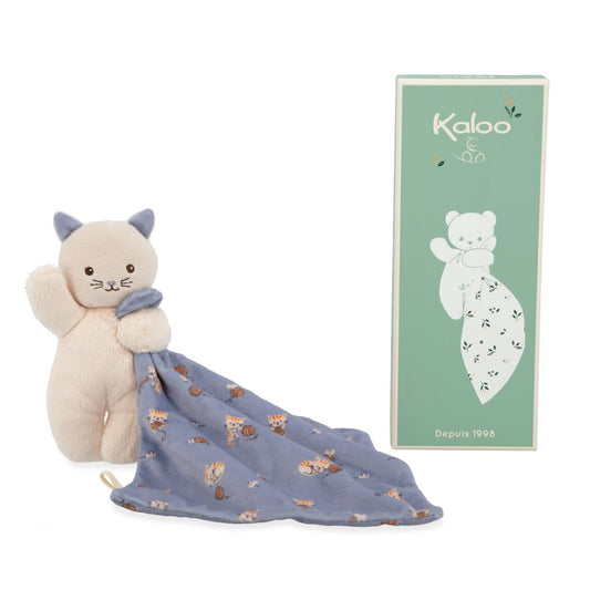 kaloo Doudou Gatto Lilla  doudou a forma di gatto.