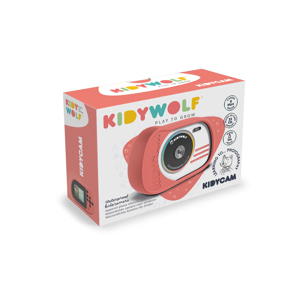 Kidywolf Fotocamera Waterproof, Rosa