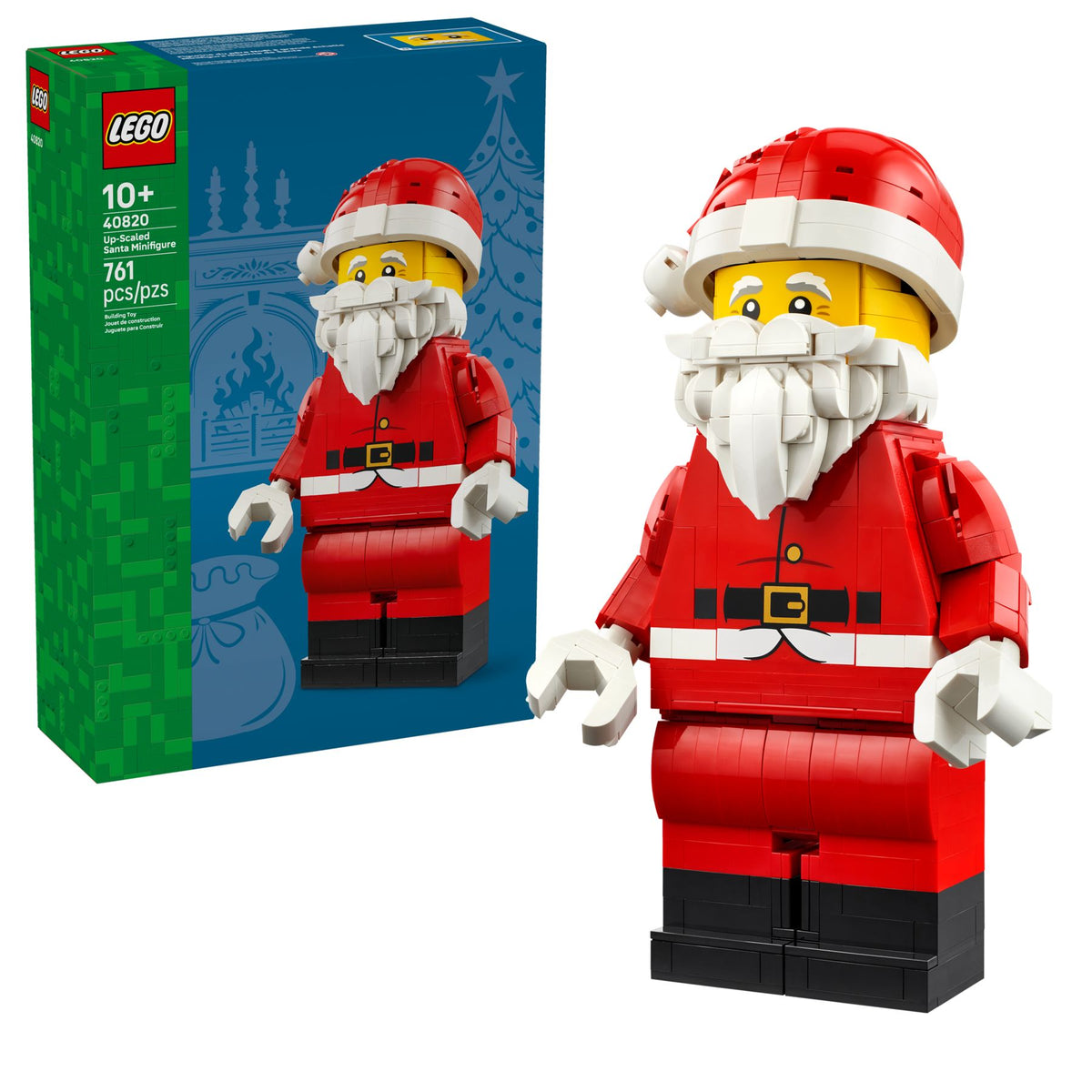 LEGO 40820 Minifigure di Babbo Natale in Grande Scala