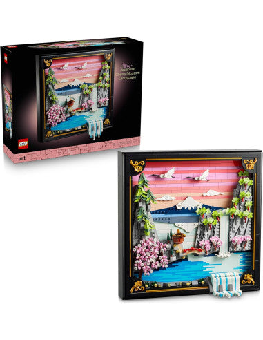 LEGO ART (31218). Paesaggio giapponese con ciliegi fioriti