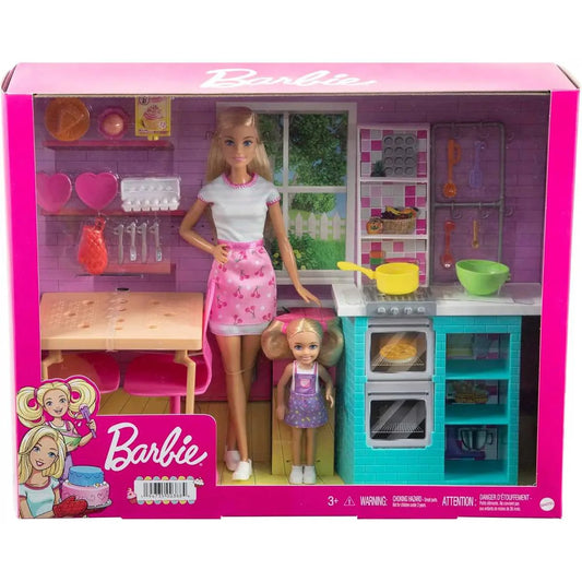 MATTEL Barbie E Chelsea Playset Pasticceria - HBX03