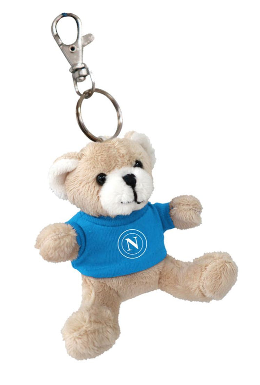 Orsetto peluche portachiavi 8 cm ssc napoli