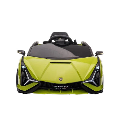 Auto Elettrica Per Bambini Giaquinto 12V Lamborghini Sian Verde