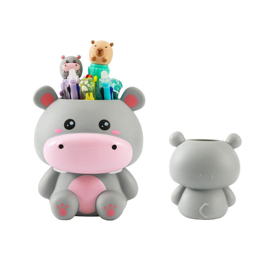 I Total Portapenne 3d Hippo
