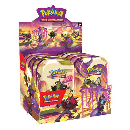 Mini Tin da Collezione Okidogi – Segreto Fiabesco Pokémon Scarlatto e Violetto – Italiano