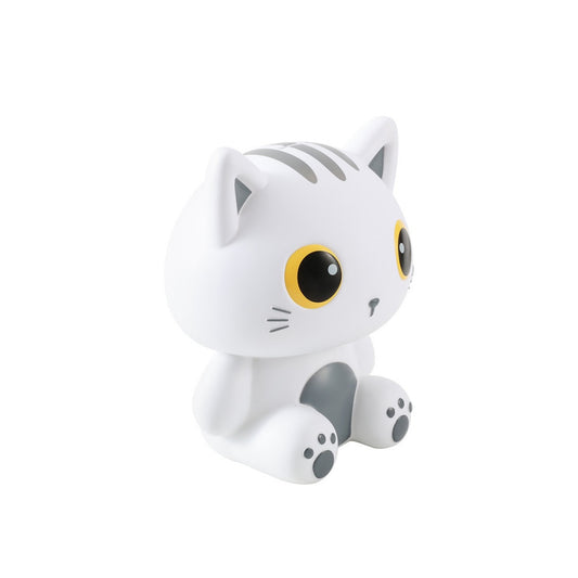 Salvadanaio verticale GATTO BIANCO h27cm