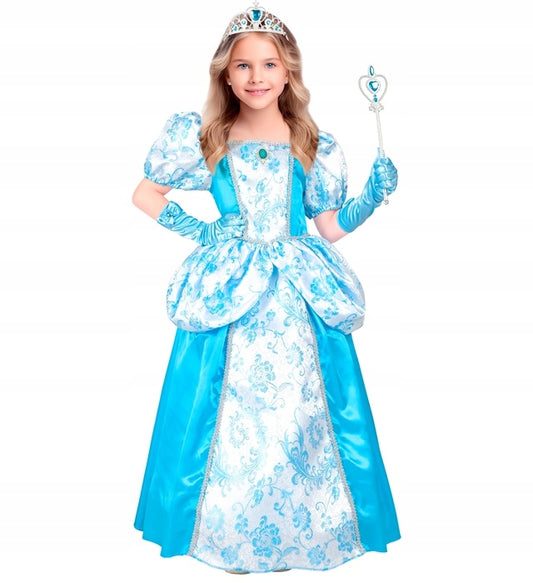 costume PRINCIPESSA (vestito con cerchio) 104 cm / 2-3 anni