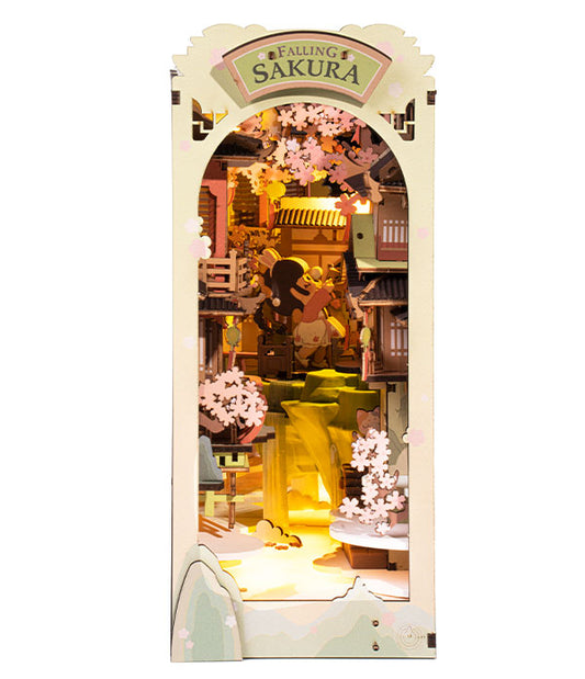 Rolife Falling Sakura – Book Nook TGB05