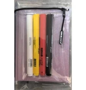 Tinta Unita Diario Glitter Viola Animalier 2026-2027 Con Accessori