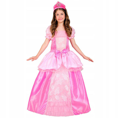 WIDMANN  costume Principessa Vestito, Copricapo  8/10 anni