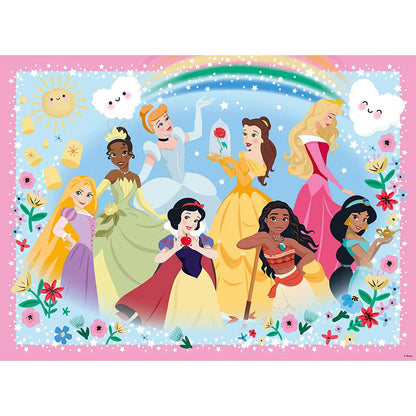 Ravensburger Puzzle Disney Princess - Glitter 6+ 100 PEZZI