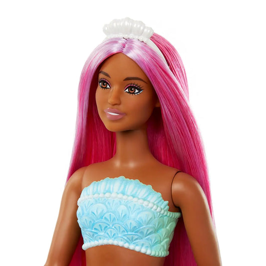 Barbie - Sirena Con Capelli Magenta HRR02 HRR04