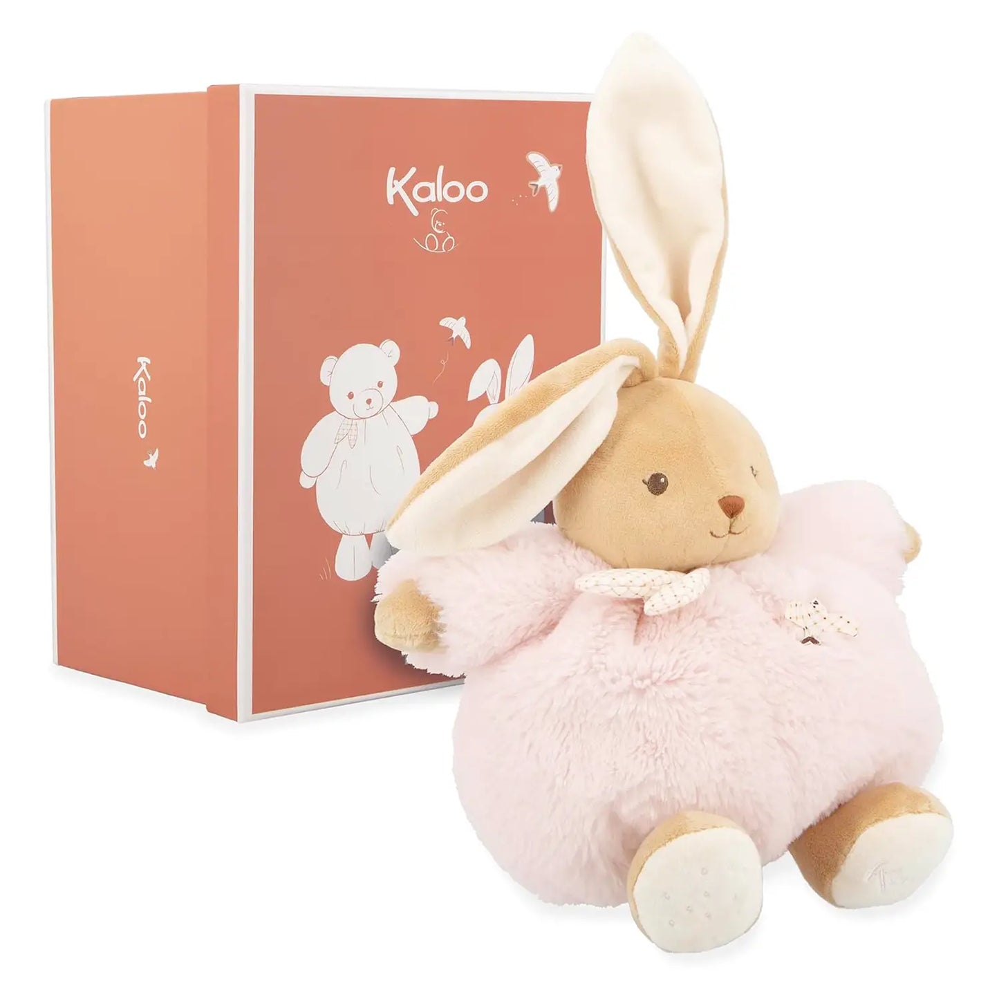 Peluche Morbido Coniglietto Rosa 25 Cm Kaloo