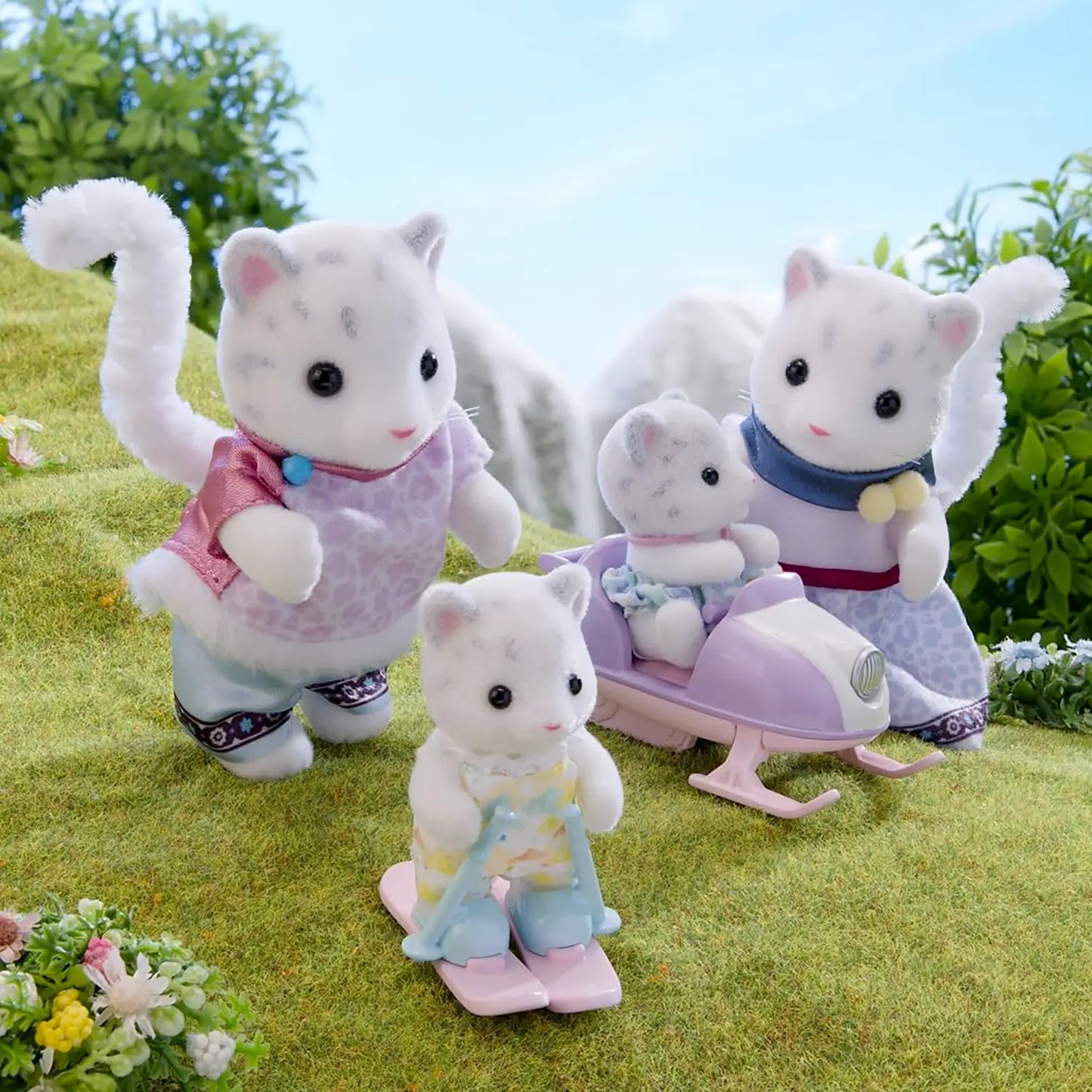 Famiglia Leopardo Delle Nevi Sylvanian Families